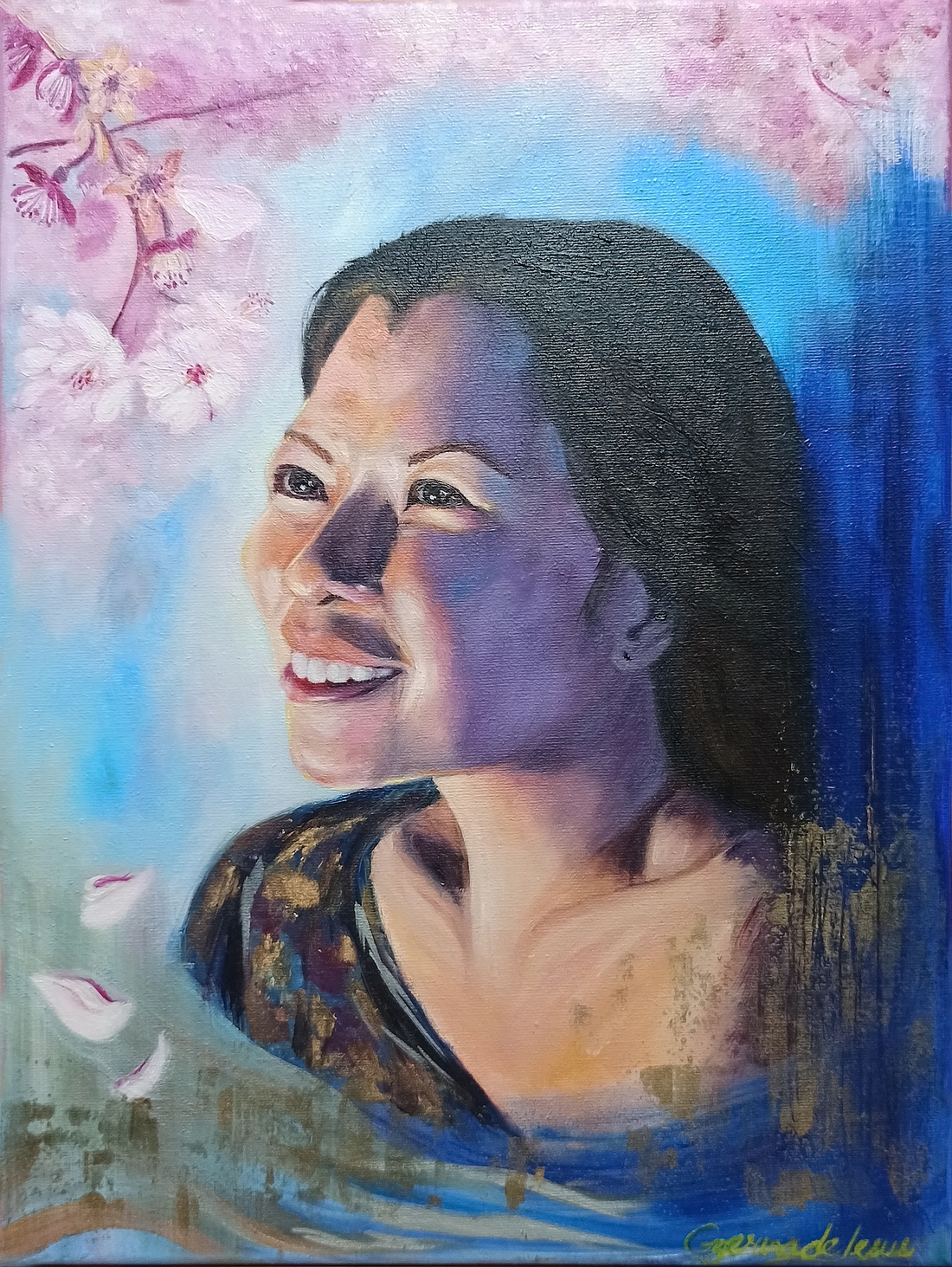 Capturing Inner Beauty Through Oil Painting: A Timeless Tribute to Friend